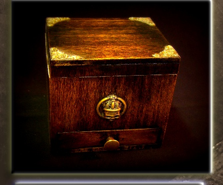 Wand featuring a large opalite sphere.